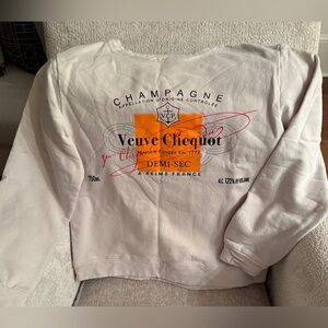Veuve Clicquot Sweatshirt. Large. Super cute!